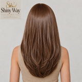 Auburn brown medium length 13x6 lace front wig Australia