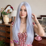 Pastel lavender purple 28 inch glueless lace wig SWL 427