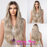 Honey Blonde Super Long Wavy Lace Front Wig - Shiny Way Wigs Melbourne