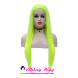 Bright color super long lace front wigs best price only at Shiny Way Wigs Melbourne