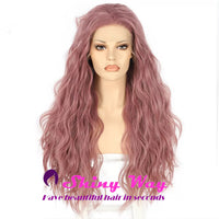 New Bright Colour Fashion Long Curly Lace Wig - Shiny Way Wigs Perth 