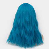 Dark blue curly wig best price at Shiny Way Wigs Perth WA