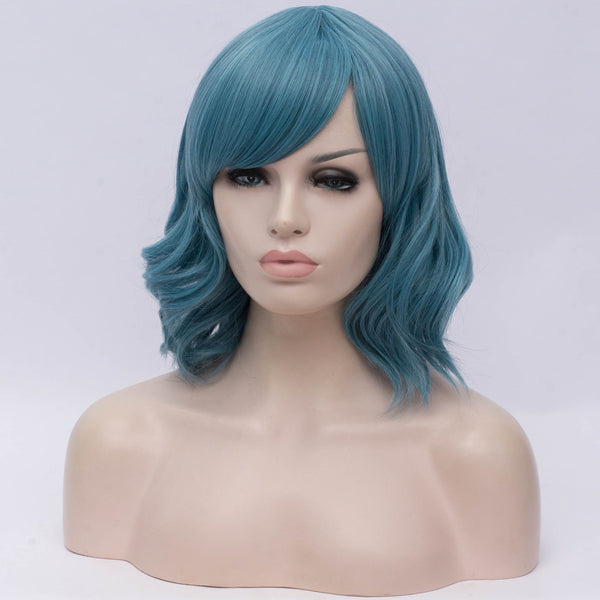 Best sell short curly costume party wig by Shiny Way Wigs Melbourne