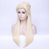 White blonde long costume cosplay wig by Shiny Way Wigs Adelaide SA