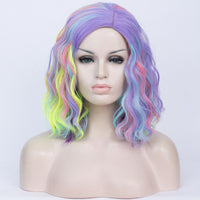Best sell short curly costume party wig by Shiny Way Wigs Perth WA