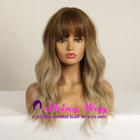 Best selling fashion natural long curly wig by Shiny Way Wigs Sydney