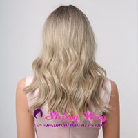 Best selling ash blonde long wavy wig Shiny Way Wigs Melbourne VIC