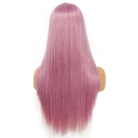 New Light Purple Long Straight Lace Wig - Shiny Way Wigs Melbourne VIC