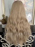New Arrival Honey Blonde Long Wavy Lace Front Wig - Shiny Way Wigs Perth